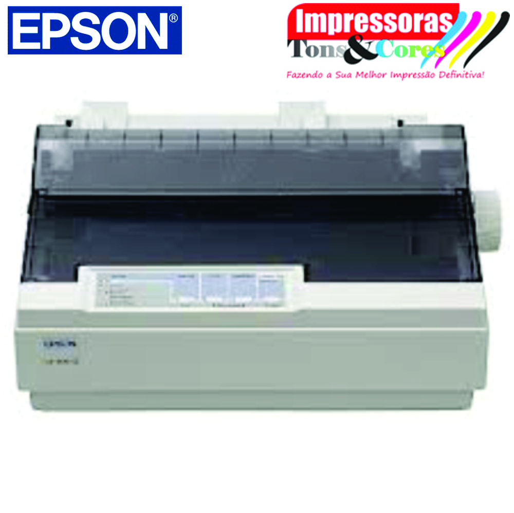 Impressoras Tons E Cores Impressora Epson LX 300 II Matricial USB